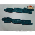 Two color plastic injection molded power tool handles